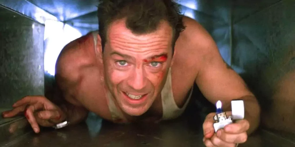 Bruce Willis Die Hard - Laughs Among Explosions Bruce's Funny Moments