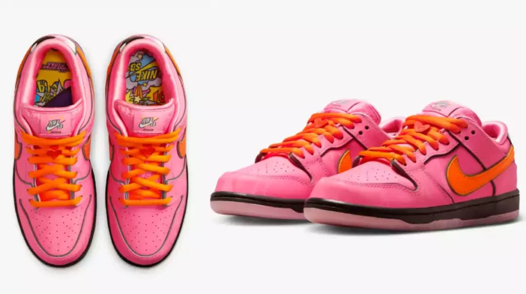 Nike's Powerpuff Girls Collection Blossom - Traveling Back to the '90s