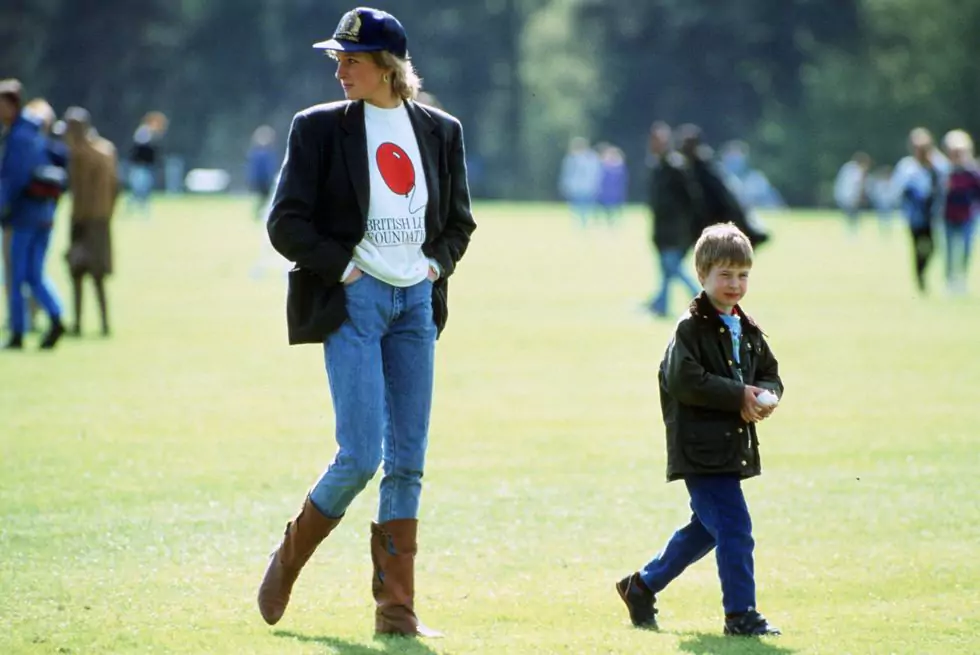 Princess Diana - The Casual Polo Match with Prince William (1988)