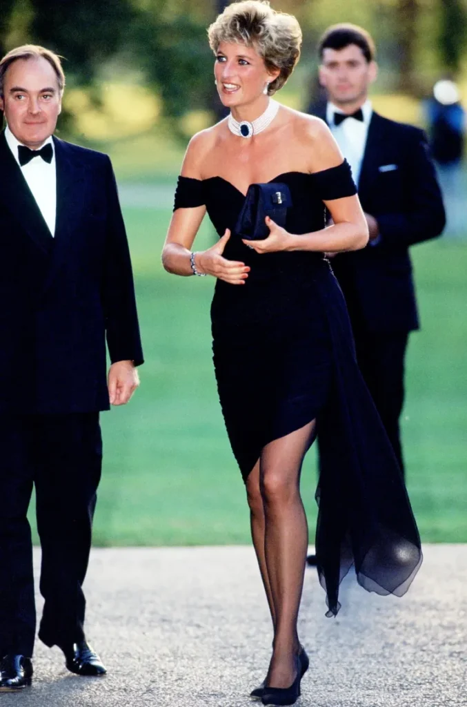 Princess Diana - The 'Revenge Dress' Making Waves at the Serpentine Gallery (1994)