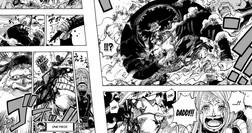 One Piece Chapter 1104 - Kuma Vs Saturn Battle - One Piece Chapter 1104 Setting the Stage