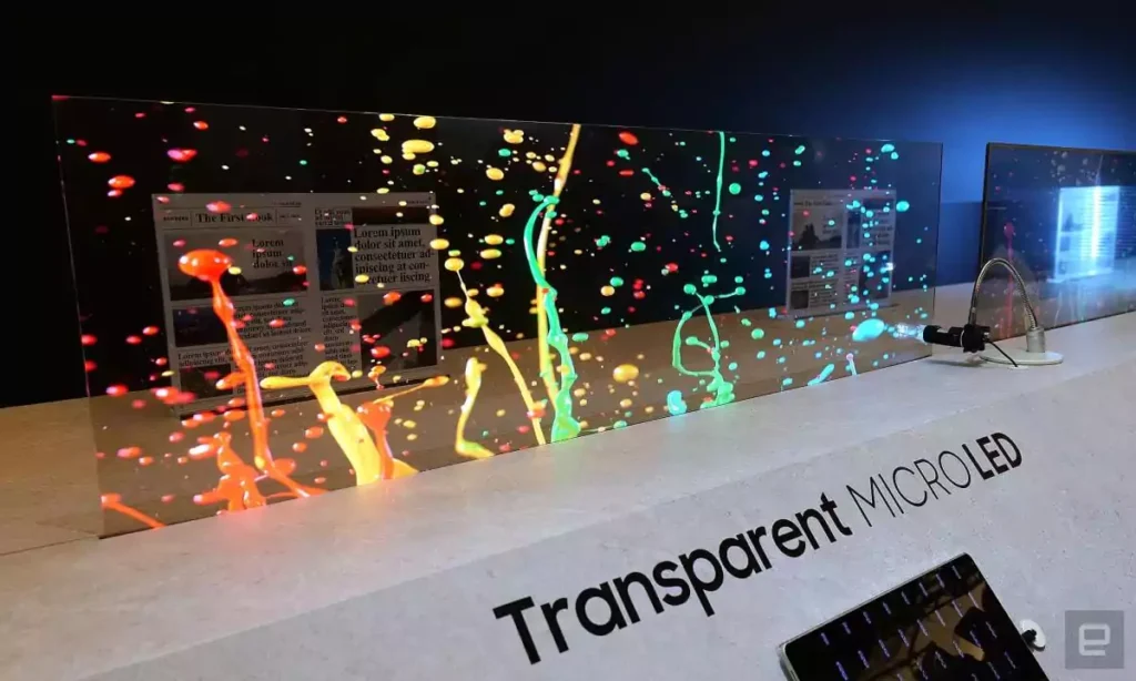 Samsung Unveils Mind-Blowing Transparent MicroLED – World's First!